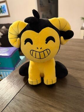 Youtooz Jschlatt Ram Plush Yellow Black Collectible Figure Kids Toy
